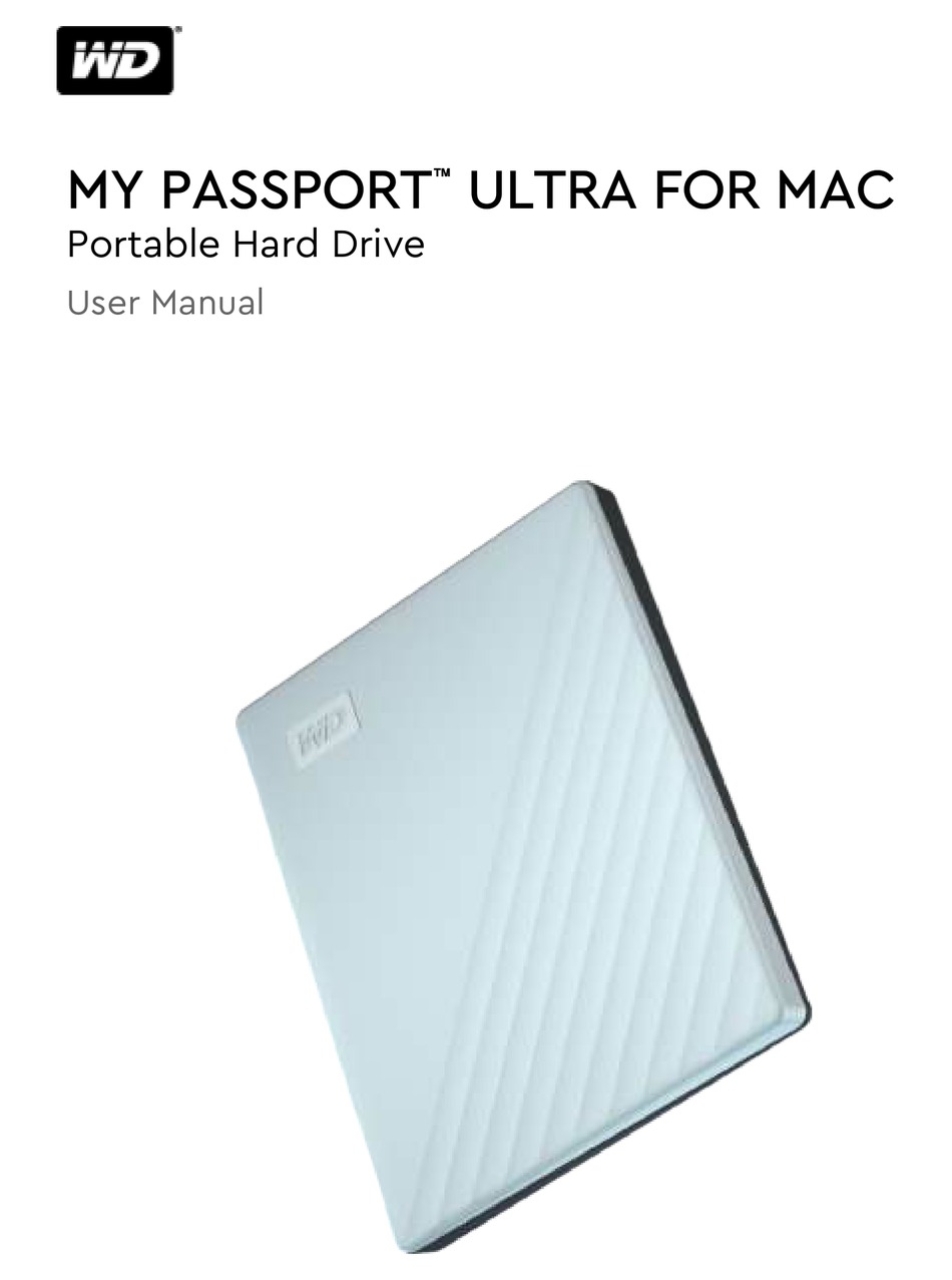 my passport user manual for mac